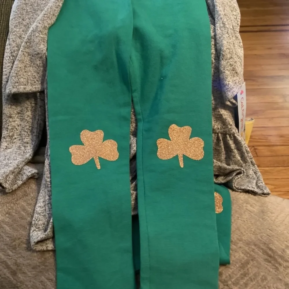 Toddler 4T st Patrick’s day outfit brand new with tags - Picture 3 of 5